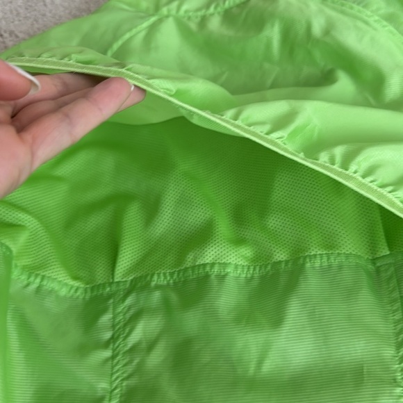 4/$20 ZELLA lime Green lightweight windbreaker women’s size large - Picture 7 of 9